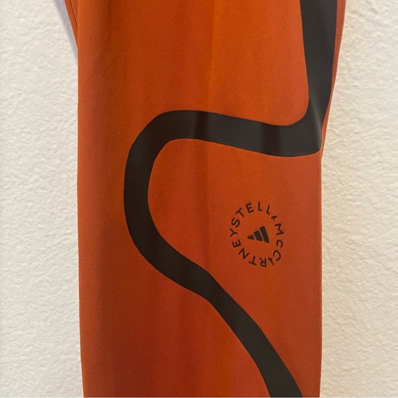 adidas by Stella McCartney TRUEPACE Long Tights Brick Women size M - Picture 10 of 13